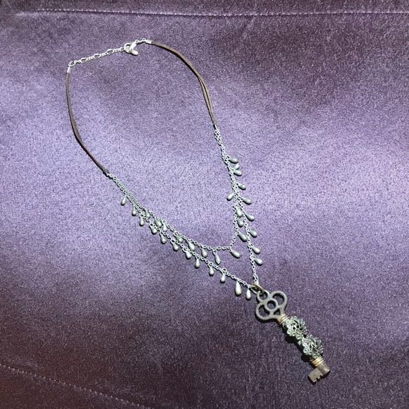 Vintage Handmade Skeleton Key Necklace - Picture 1 of 7